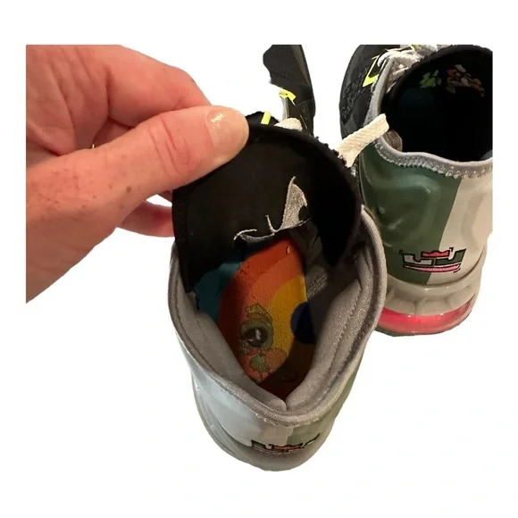 Nike LeBron 18 Low Basketball Shoes Size 10.5 Space Jam - Picture 7 of 10